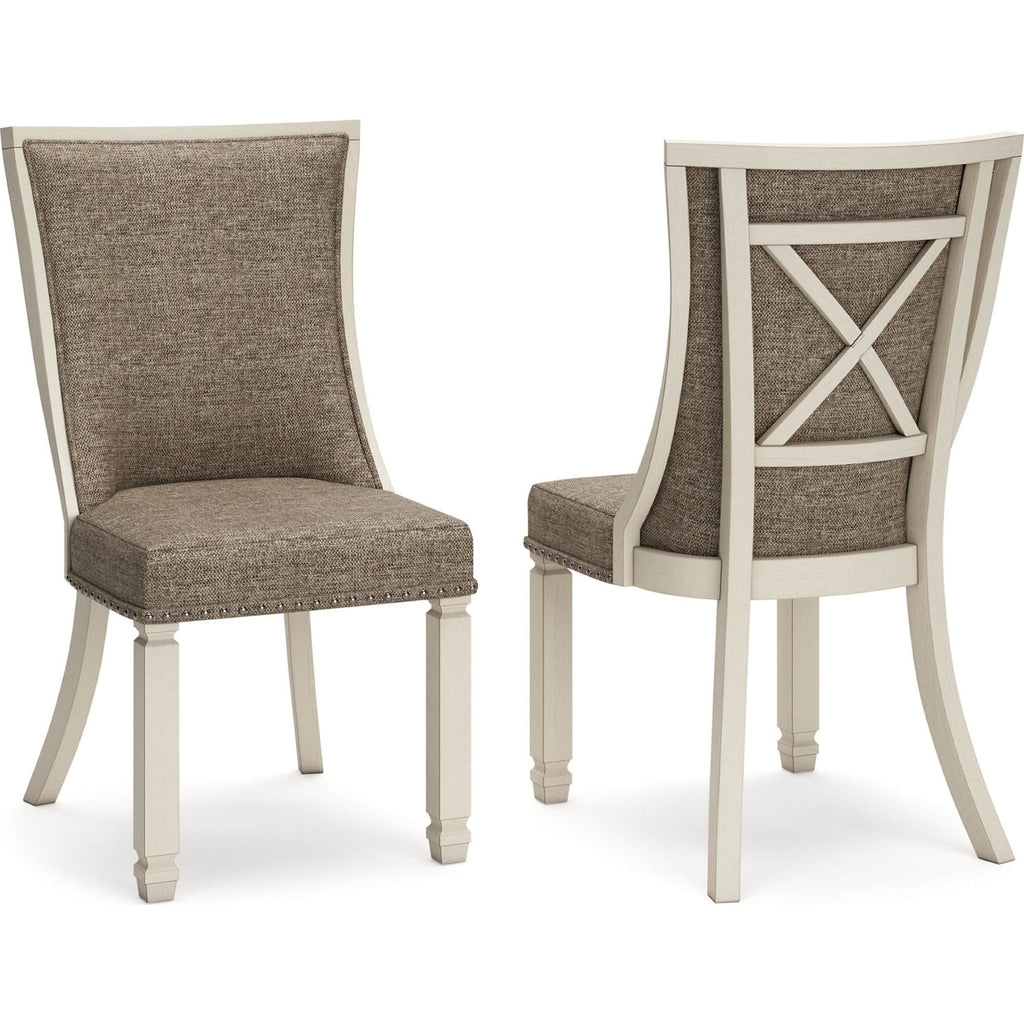 Chaise d'appoint Bolanburg - Bicolore - (D647-02)