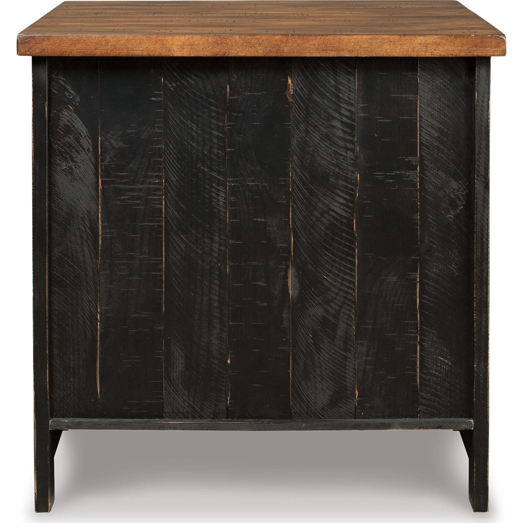 Table d'appoint Kendell - Noir/Marron