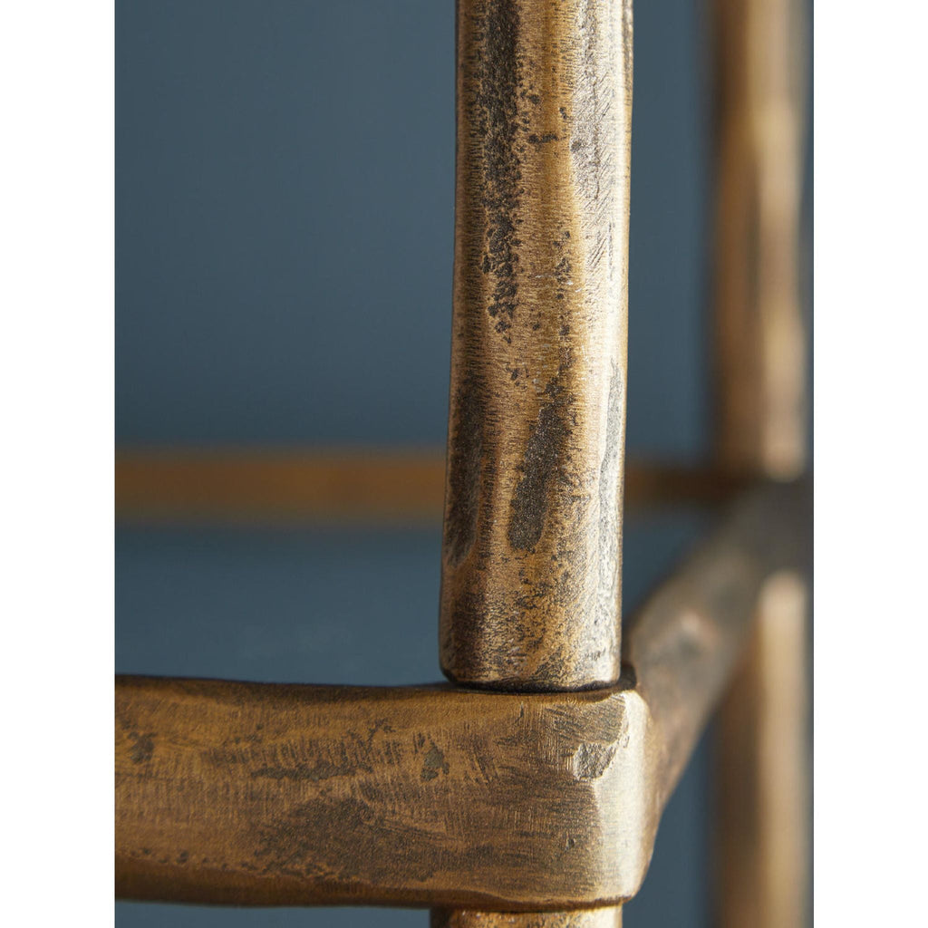 Bibliothèque Ryandale - Finition laiton antique