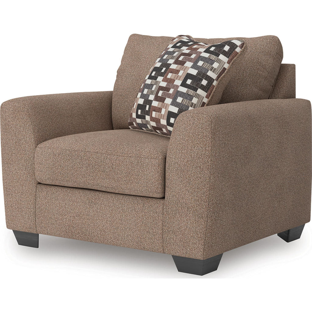 Chaise surdimensionnée Triston-Peaks - Daim