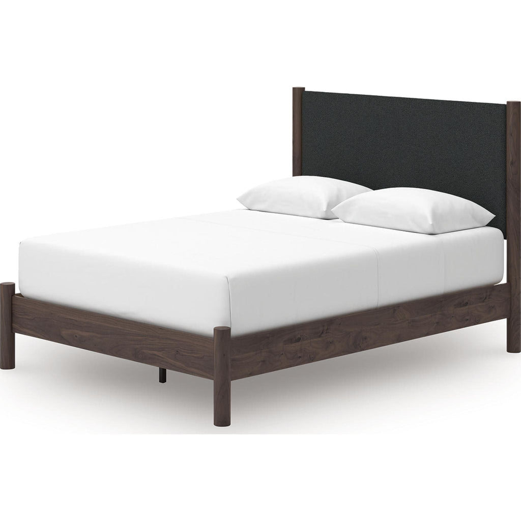 Lit plateforme Pamytta Queen - Marron