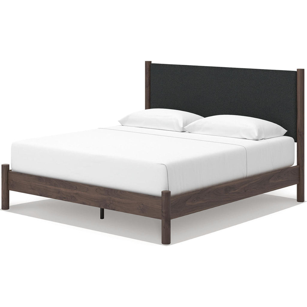 Lit plateforme Pamytta King - Marron