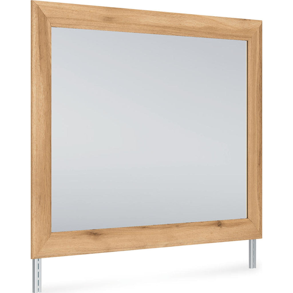 Miroir Aleaport - Brun chaud