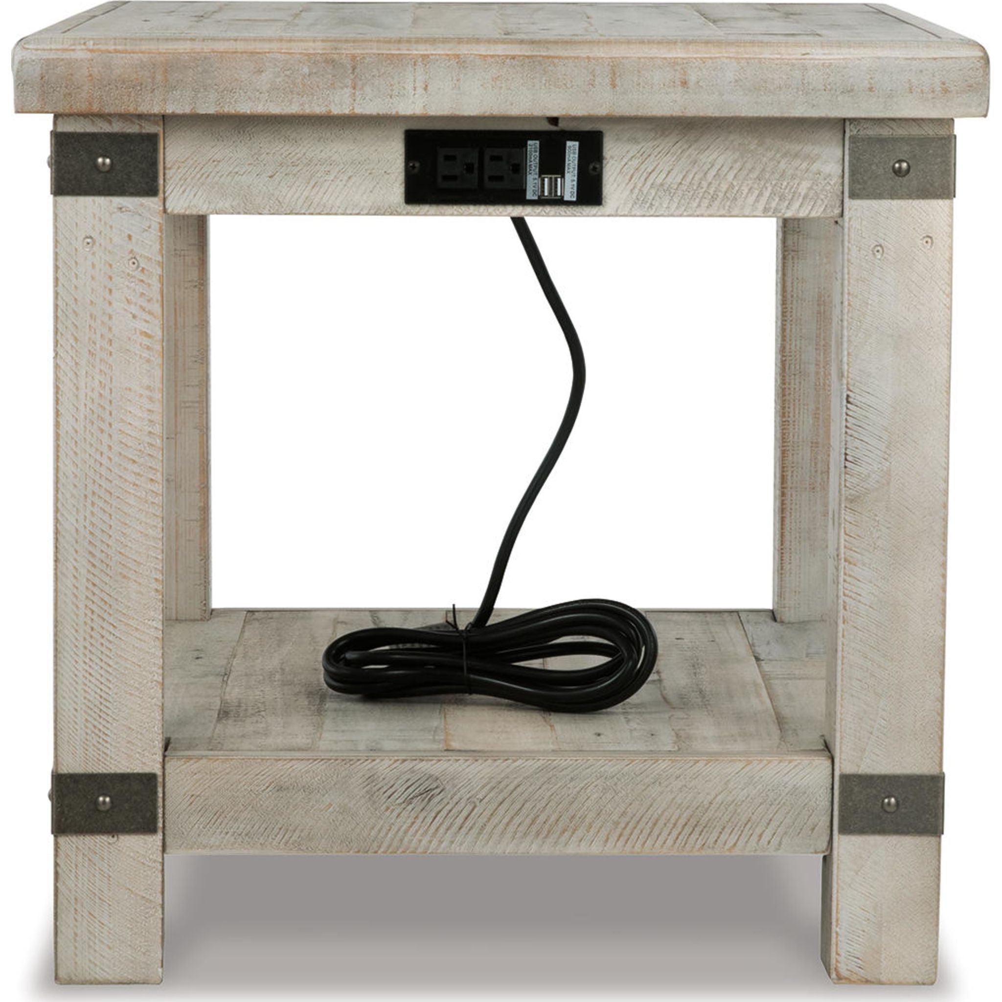 Table d'appoint Carynhurst - Blanc délavé gris