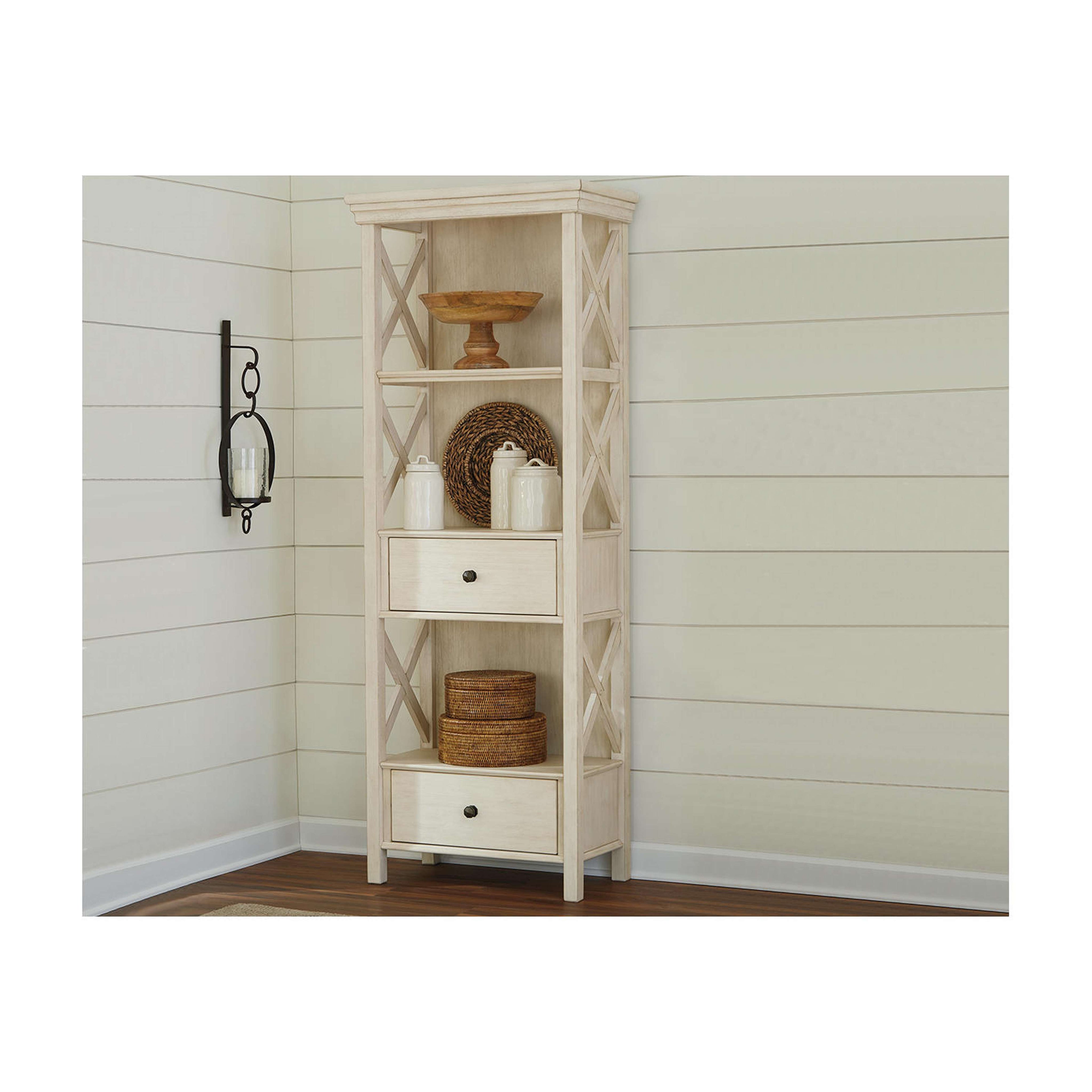 Vitrine Bolanburg - Blanc antique - (D647-76)