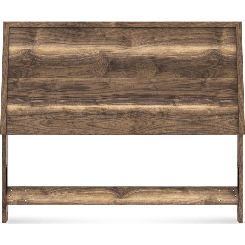 Tête de lit à panneaux Chirason Queen - Marron