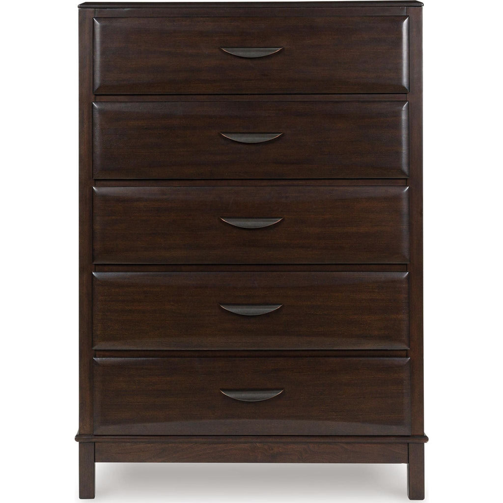 Commode Vanmore - Marron foncé