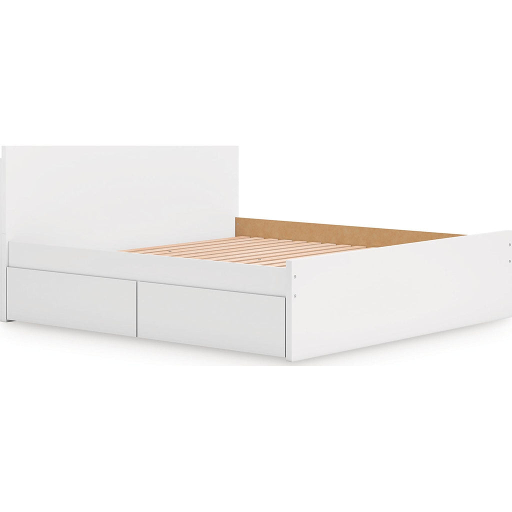 Lit de rangement Onita King - Blanc