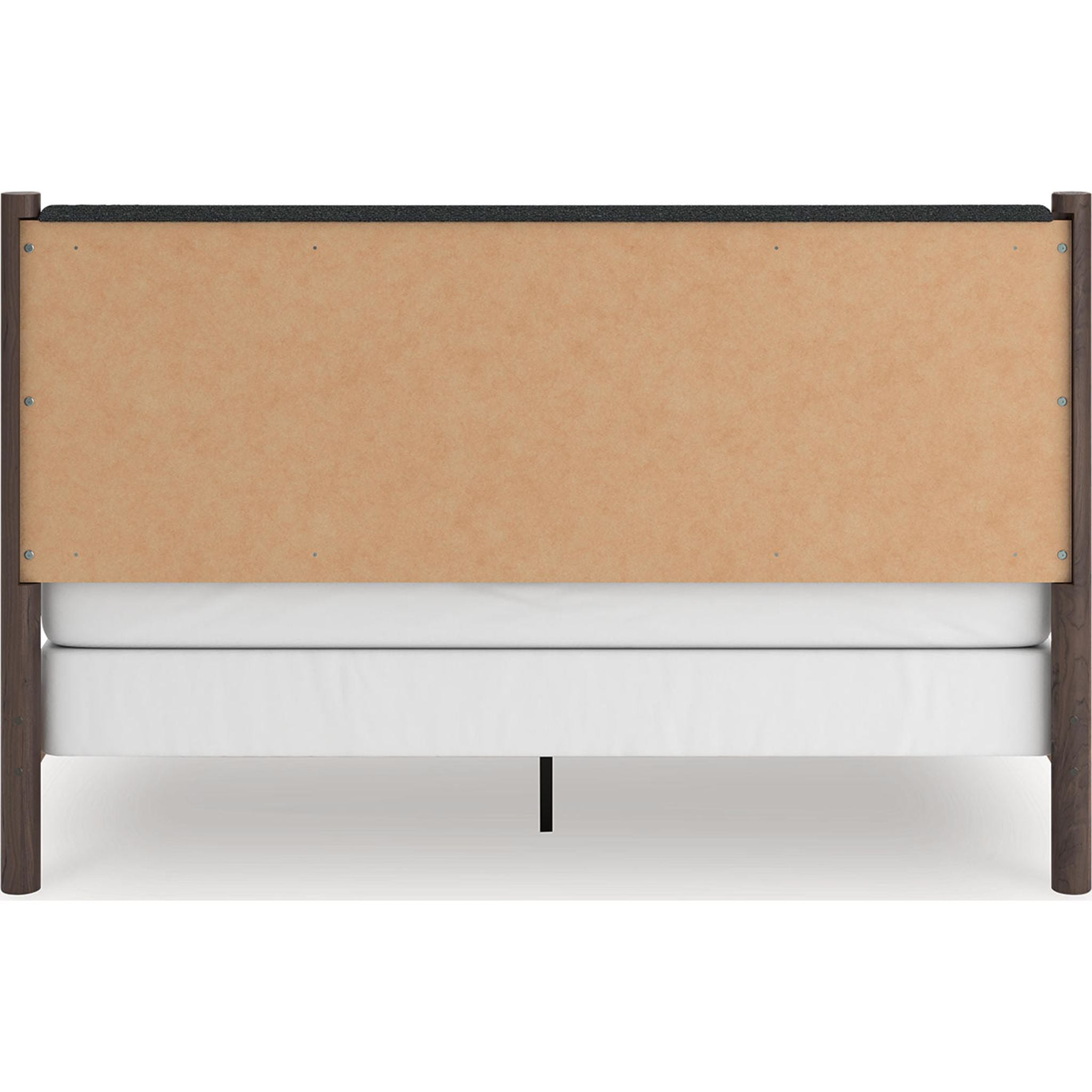 Lit à panneaux Pamytta King - Marron