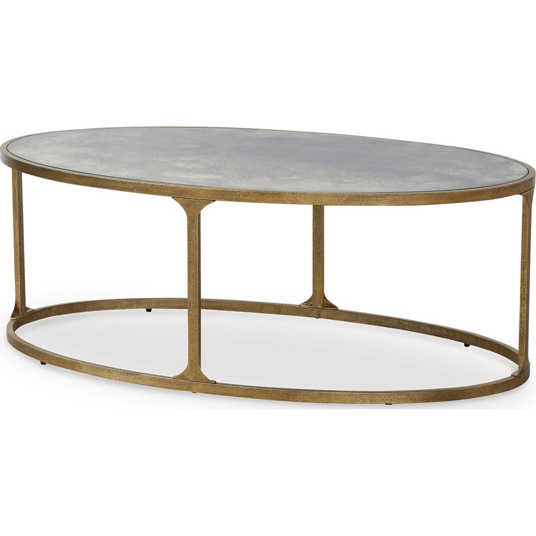 Table Basse Korajane - Or Antique