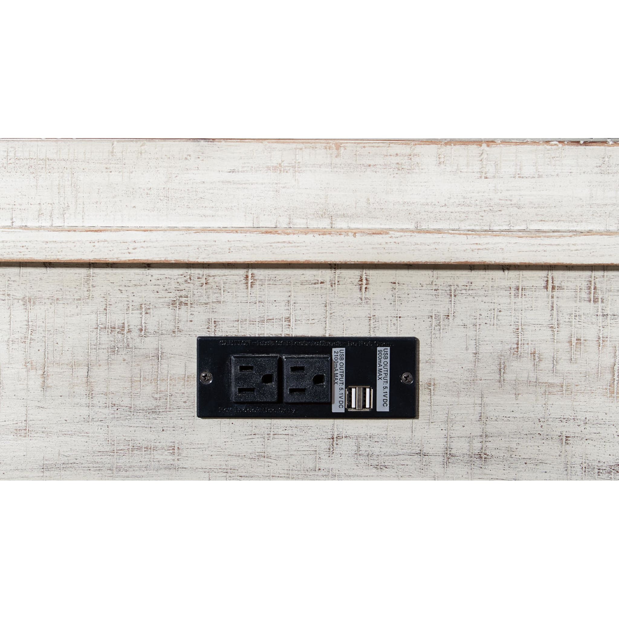 Support d'imprimante Carynhurst - Blanchi à la chaux