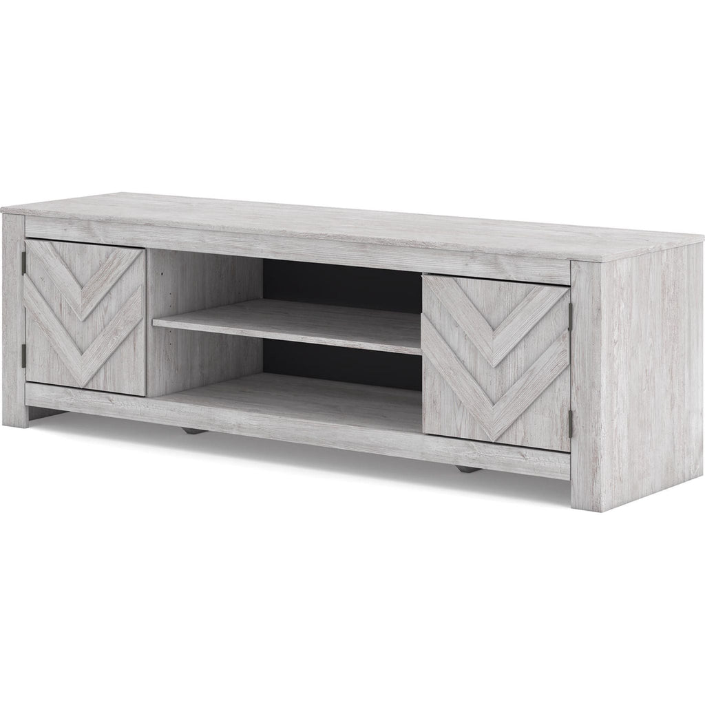 Meuble TV Cayboni - Blanchi à la chaux