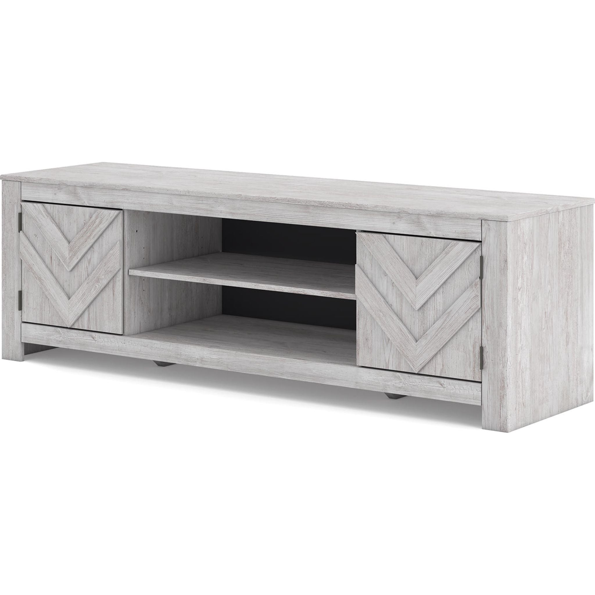 Meuble TV Cayboni - Blanchi à la chaux