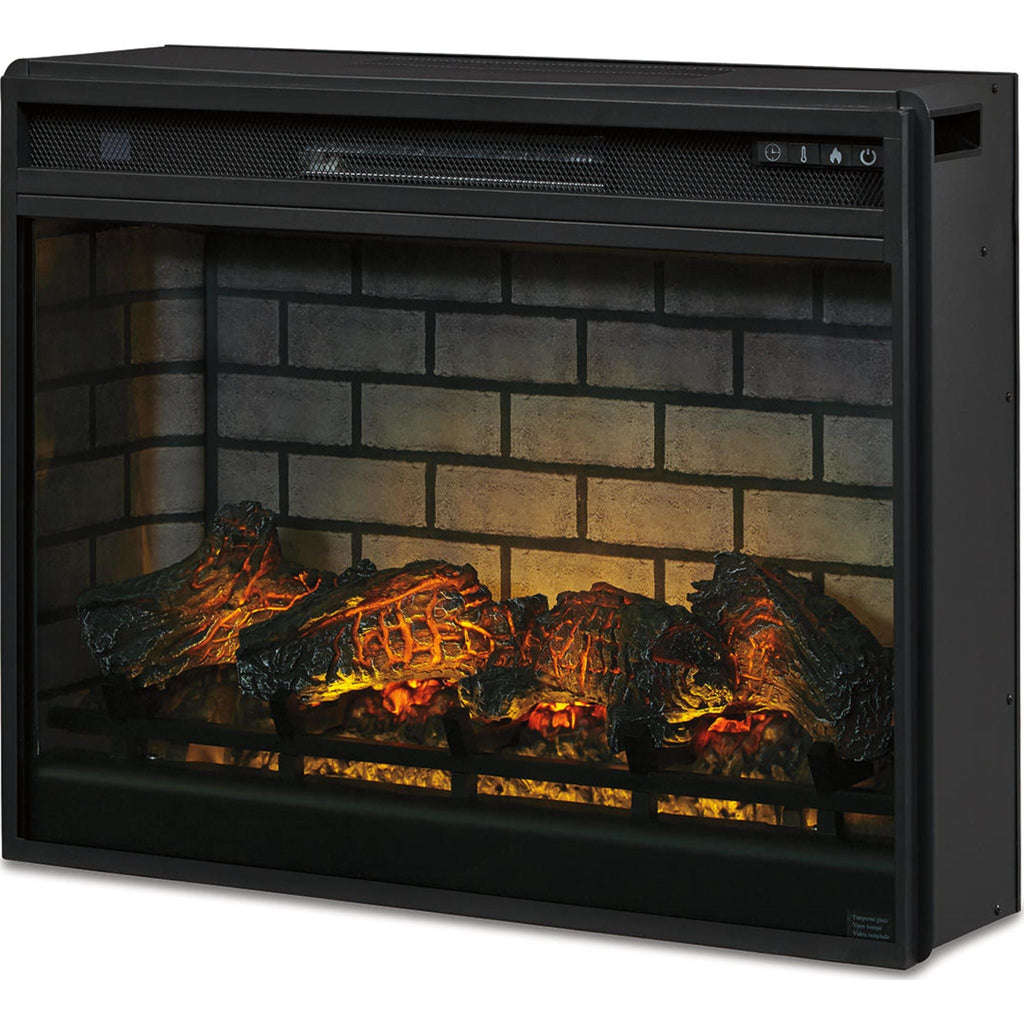 Accessoires de divertissement pour cheminée encastrable - Noir