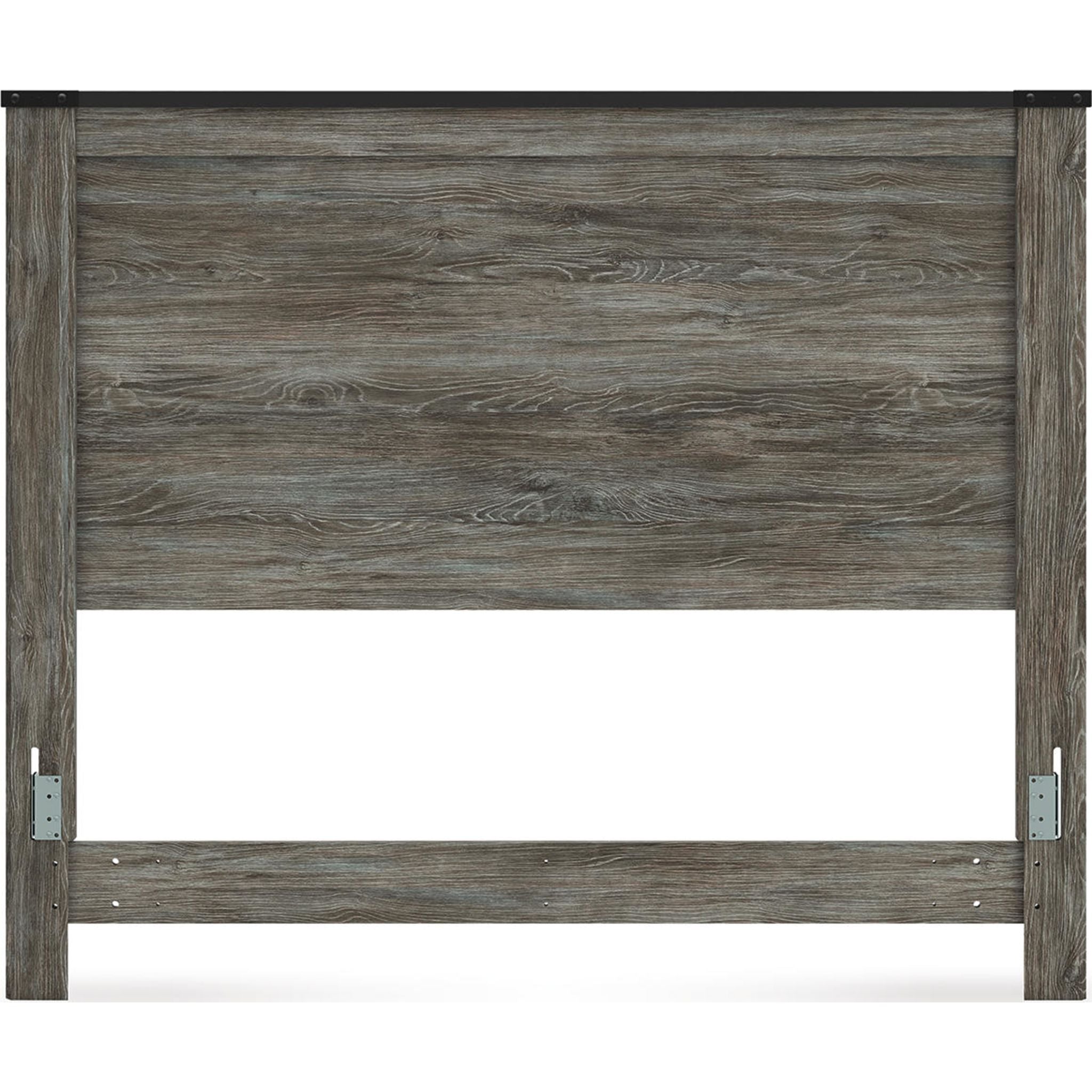 Tête de lit à panneaux Queen Frandern - Gris