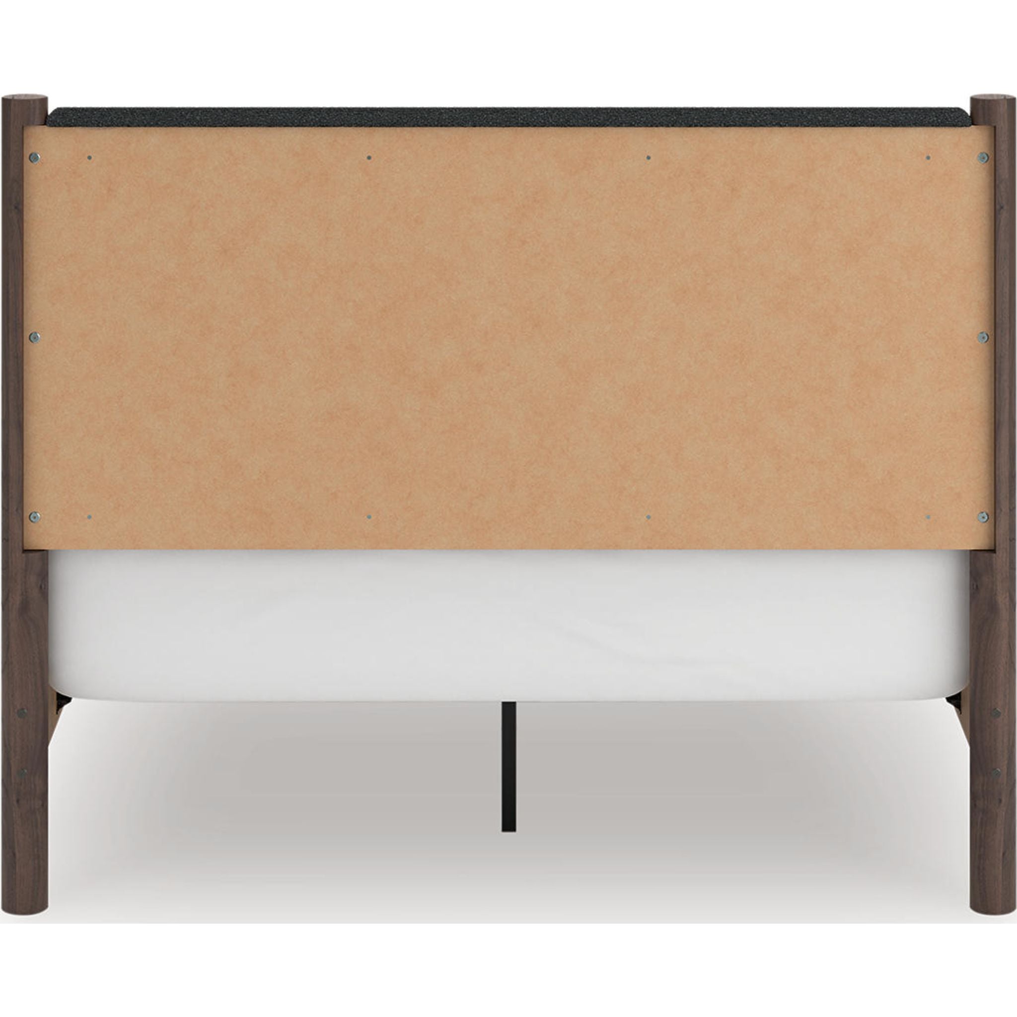 Lit à panneaux Pamytta Queen - Marron