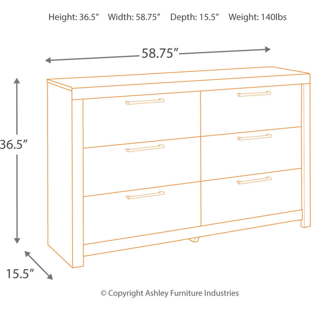 Commode Derekson - Gris multi
