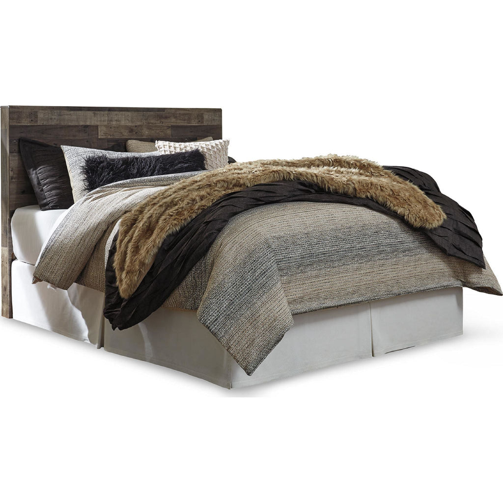 Tête de lit à panneaux Derekson - Gris multicolore