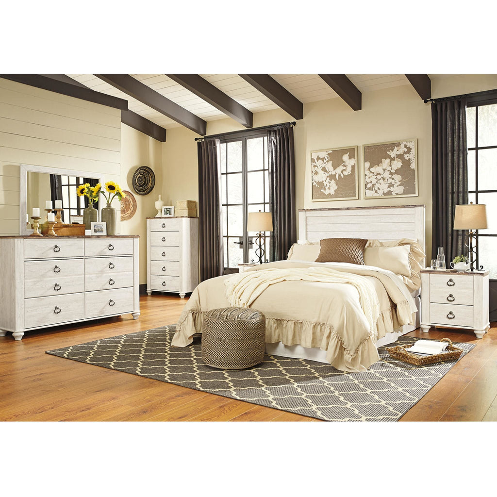 Coffre Willowton - Blanchi à la chaux