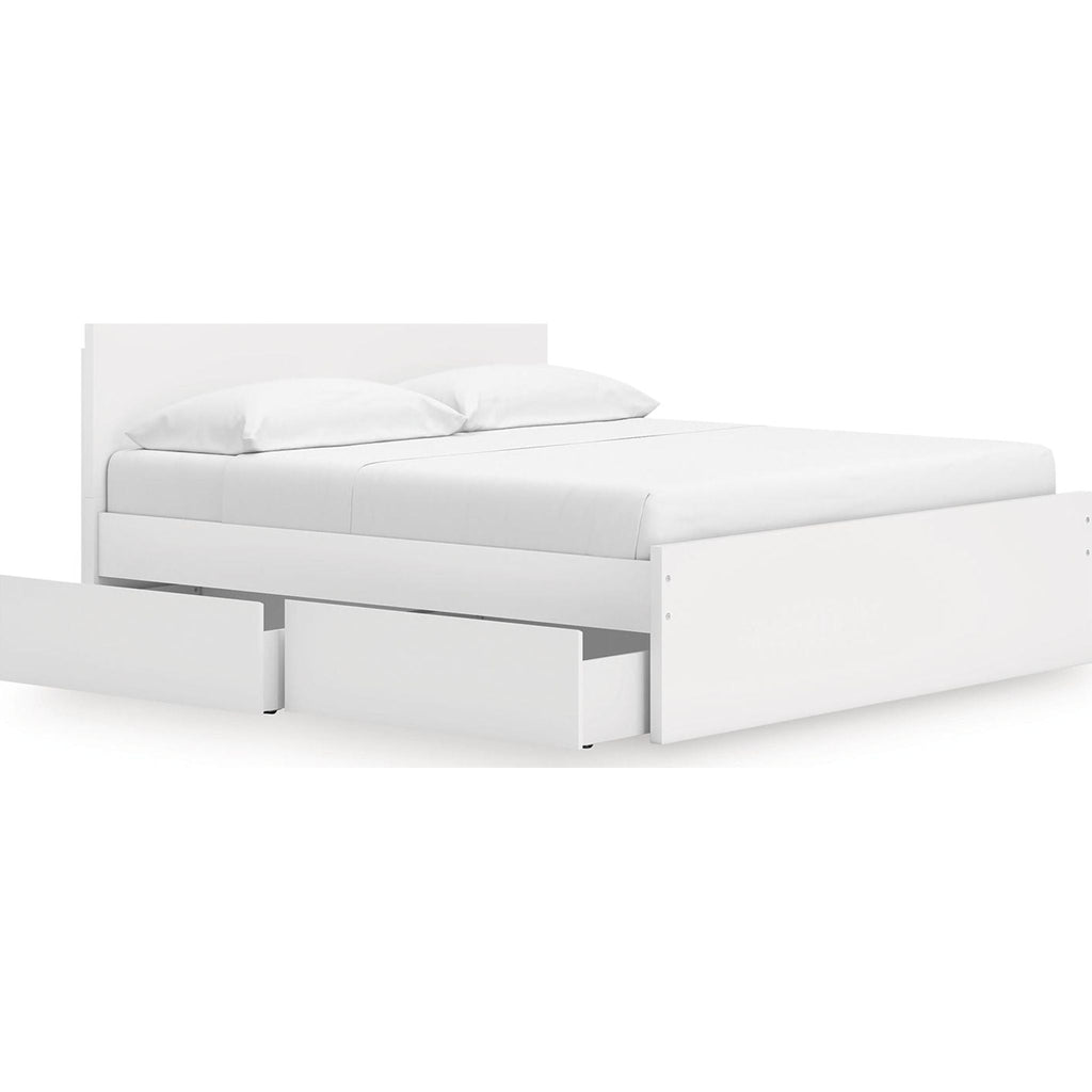 Lit de rangement Onita King - Blanc