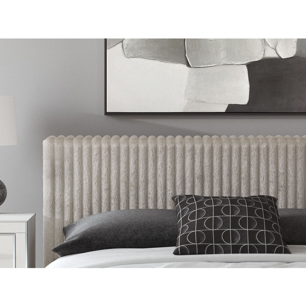 Lit rembourré Zuraleus King - Blanc