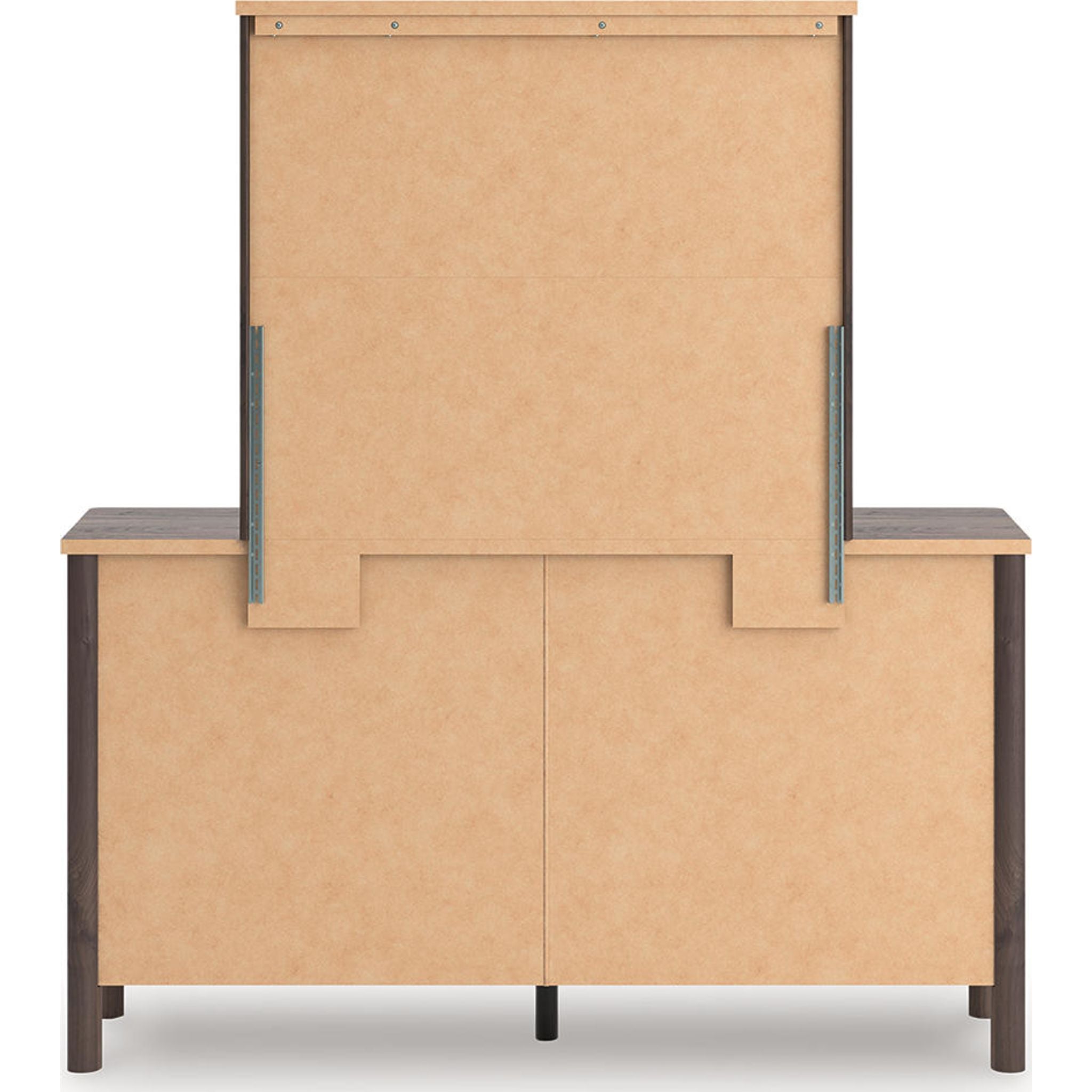 Commode et miroir Pamytta - Marron