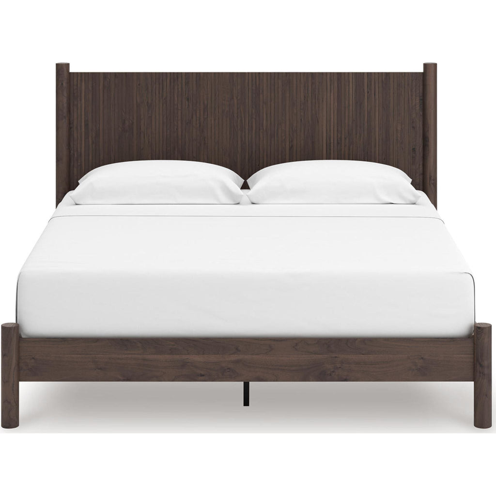 Lit plateforme Pamytta King - Marron