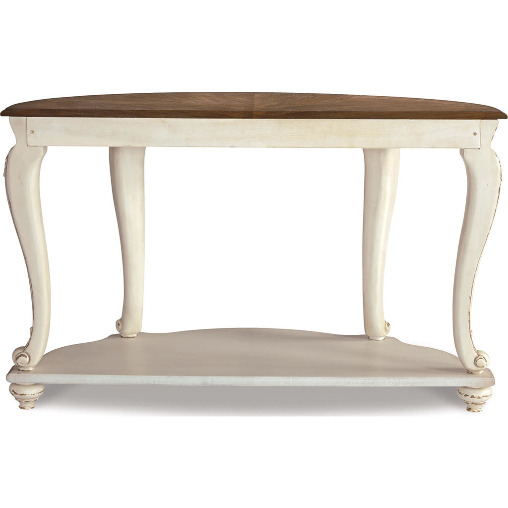 Table basse Meinertz - Blanc/Marron