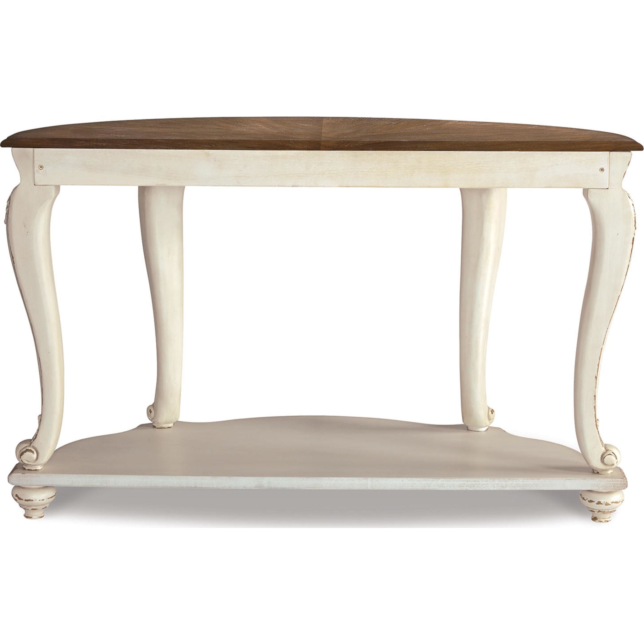 Table basse Meinertz - Blanc/Marron