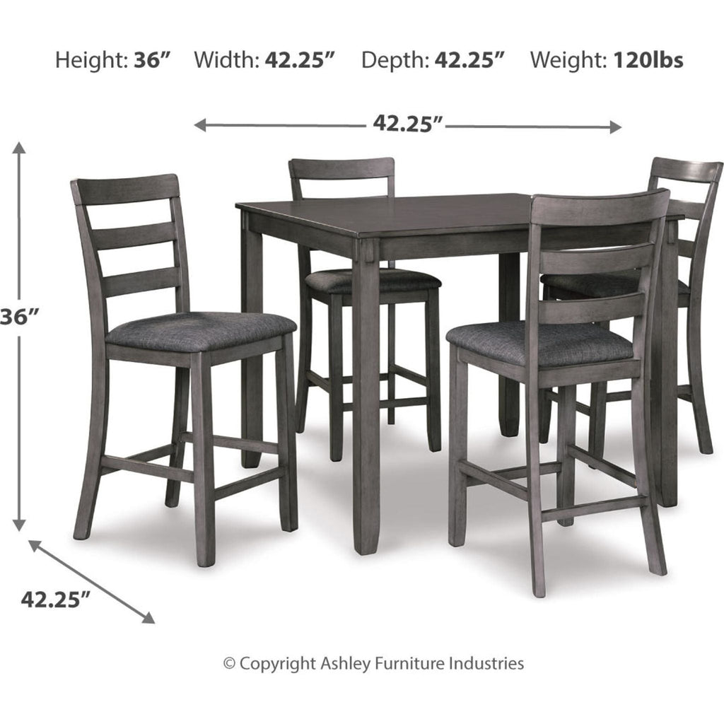 Ensemble de salle à manger de comptoir Bridson