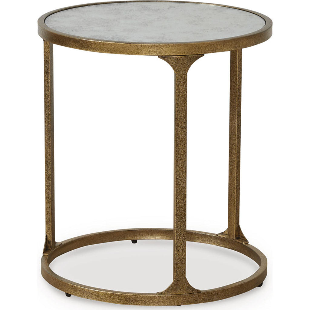 Table de bout Korajane - Or antique