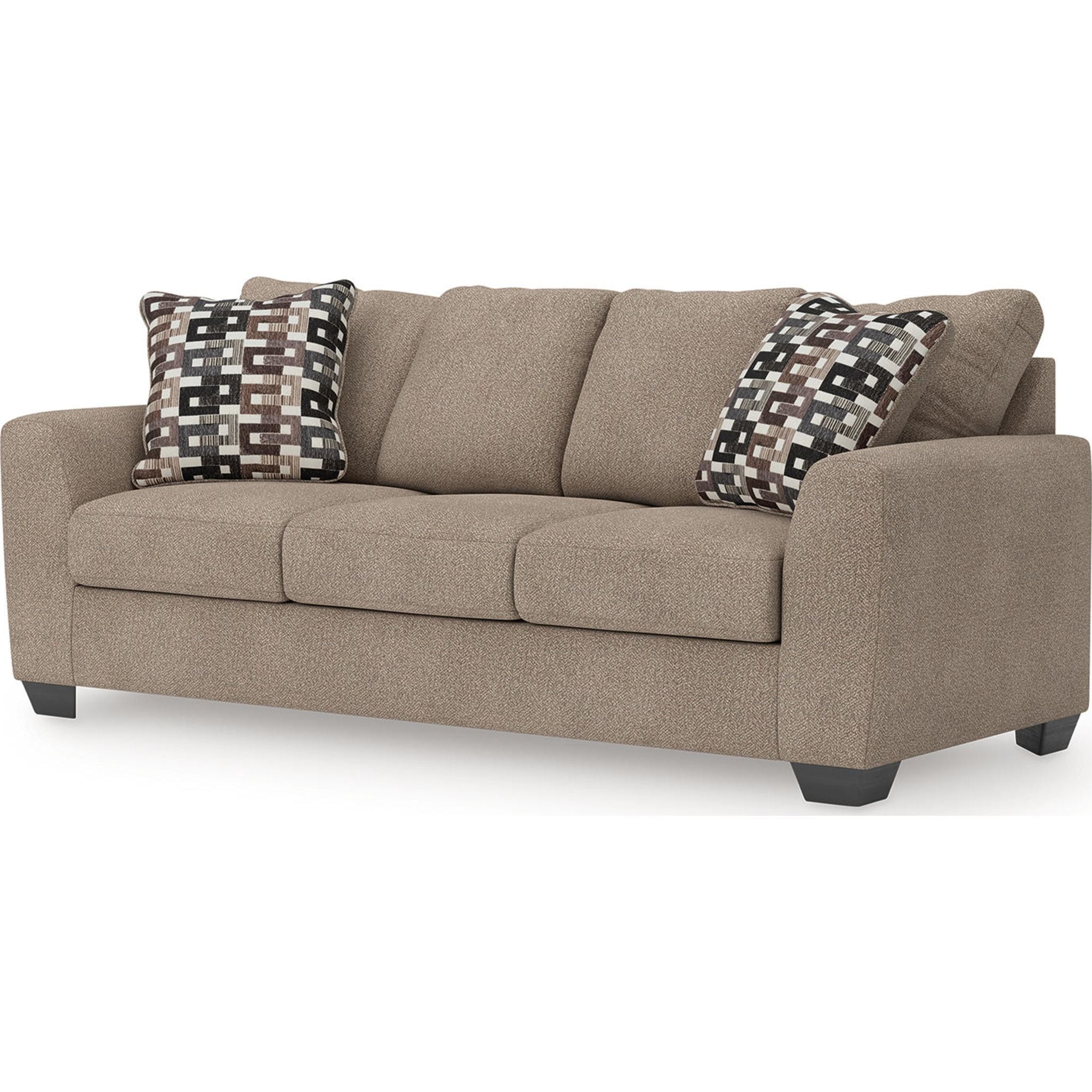 Canapé-lit queen-size Triston-Peaks - Daim