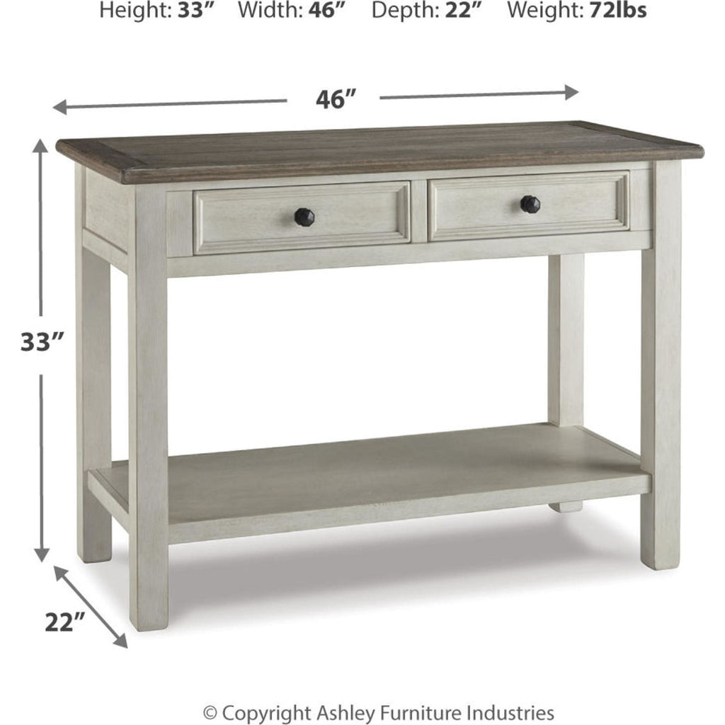 Table basse Bolanburg - Bicolore