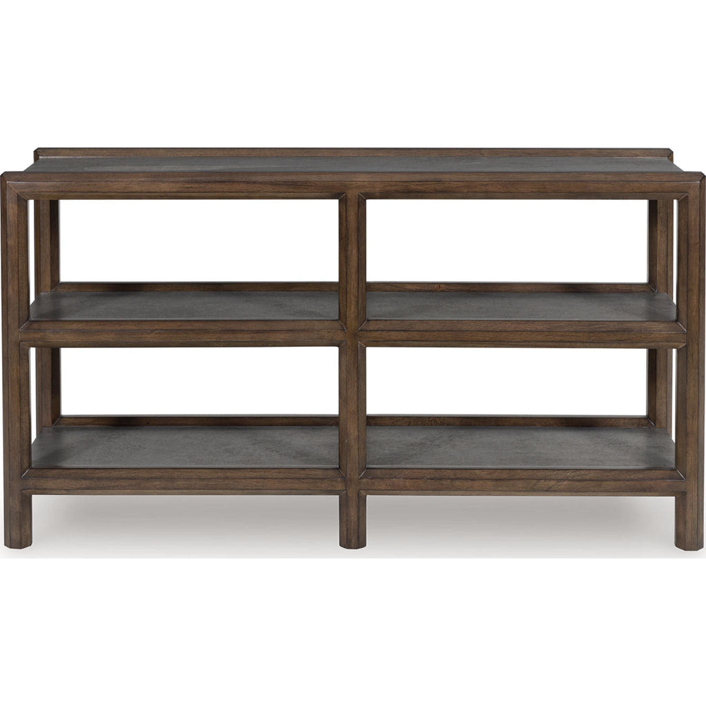 Table basse Kallenny - Marron/Gris