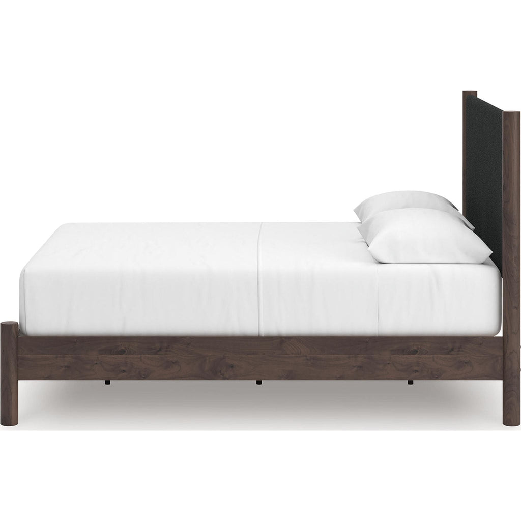 Lit plateforme Pamytta Queen - Marron