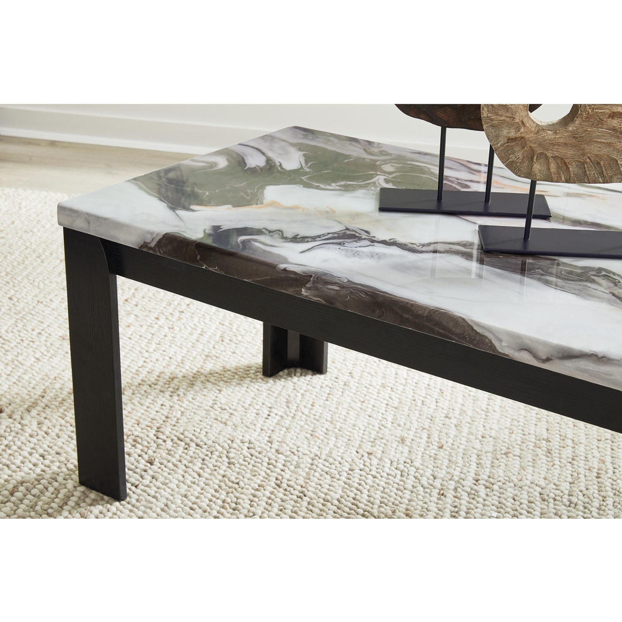 Tables Jazmore (lot de 3) - Marron foncé