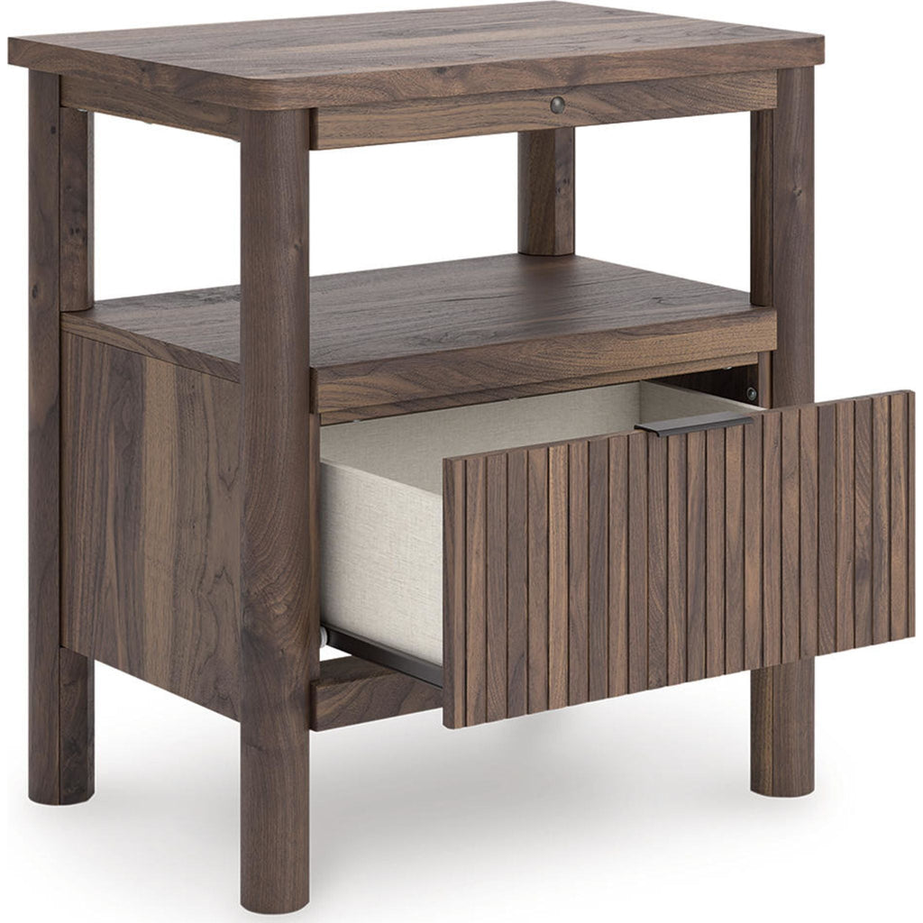 Table de chevet Pamytta - Marron