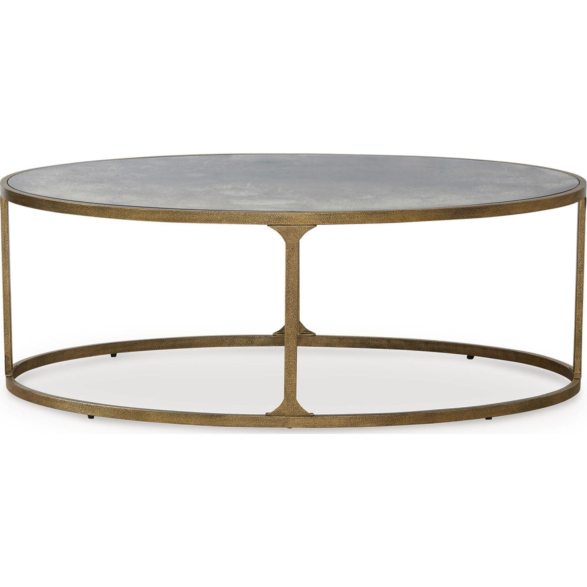 Table Basse Korajane - Or Antique