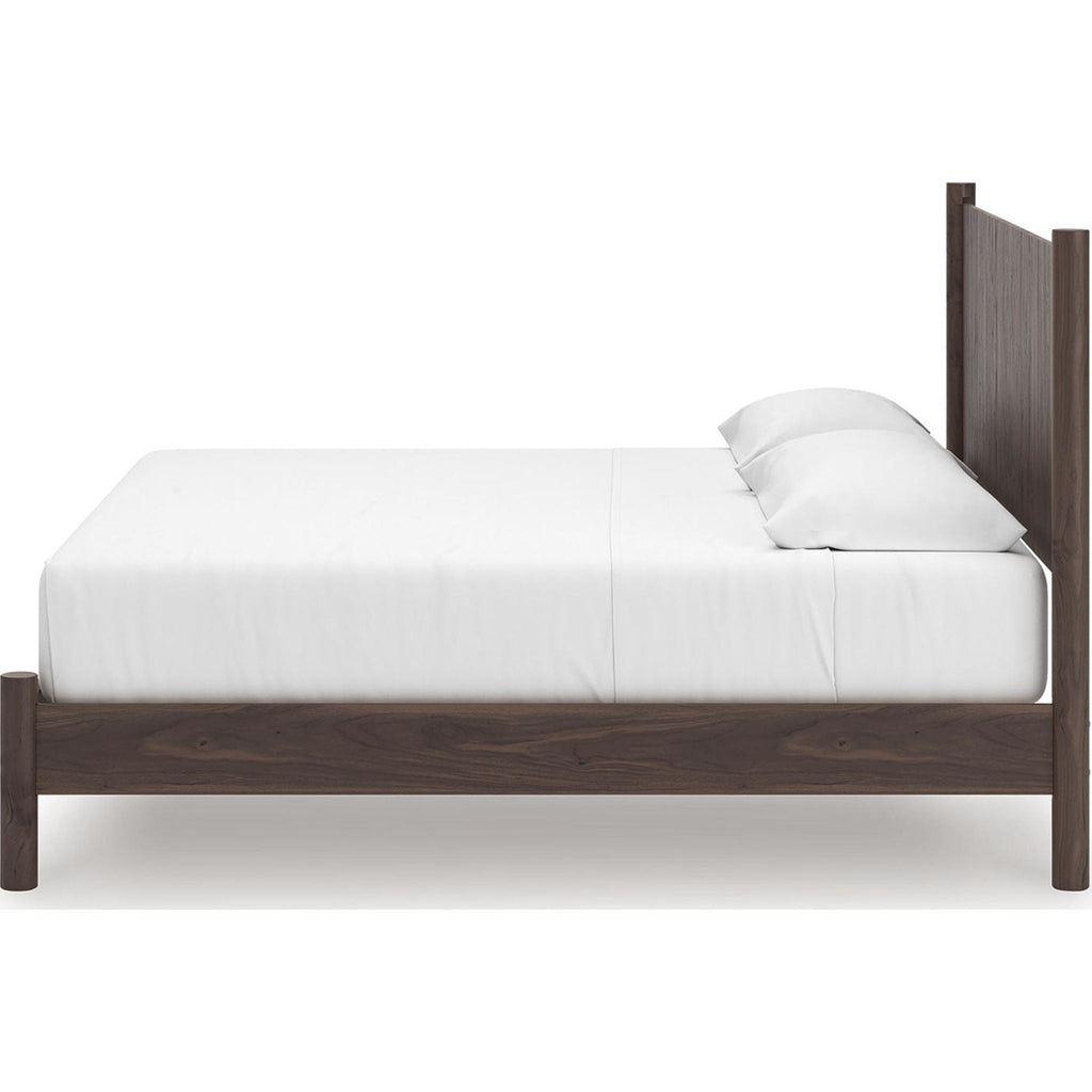 Lit plateforme Pamytta King - Marron