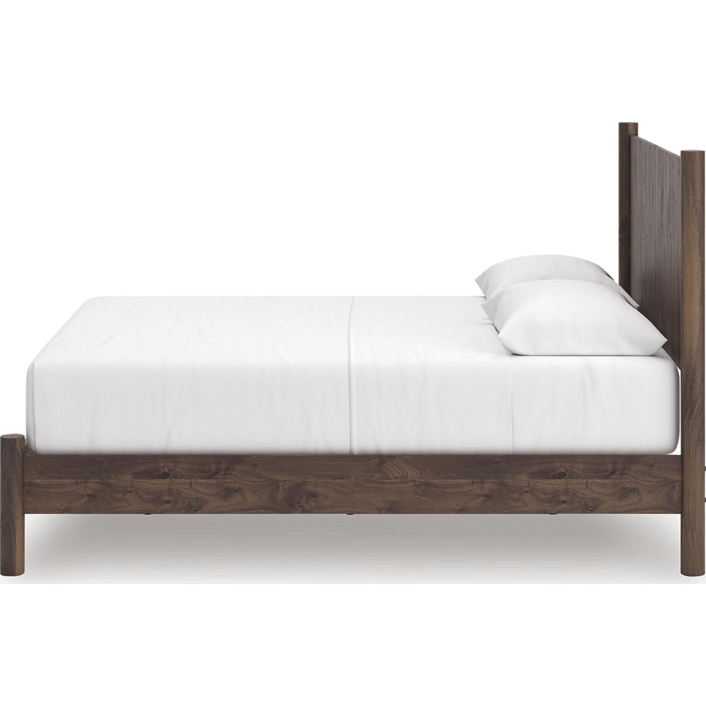 Lit plateforme Pamytta Queen - Marron