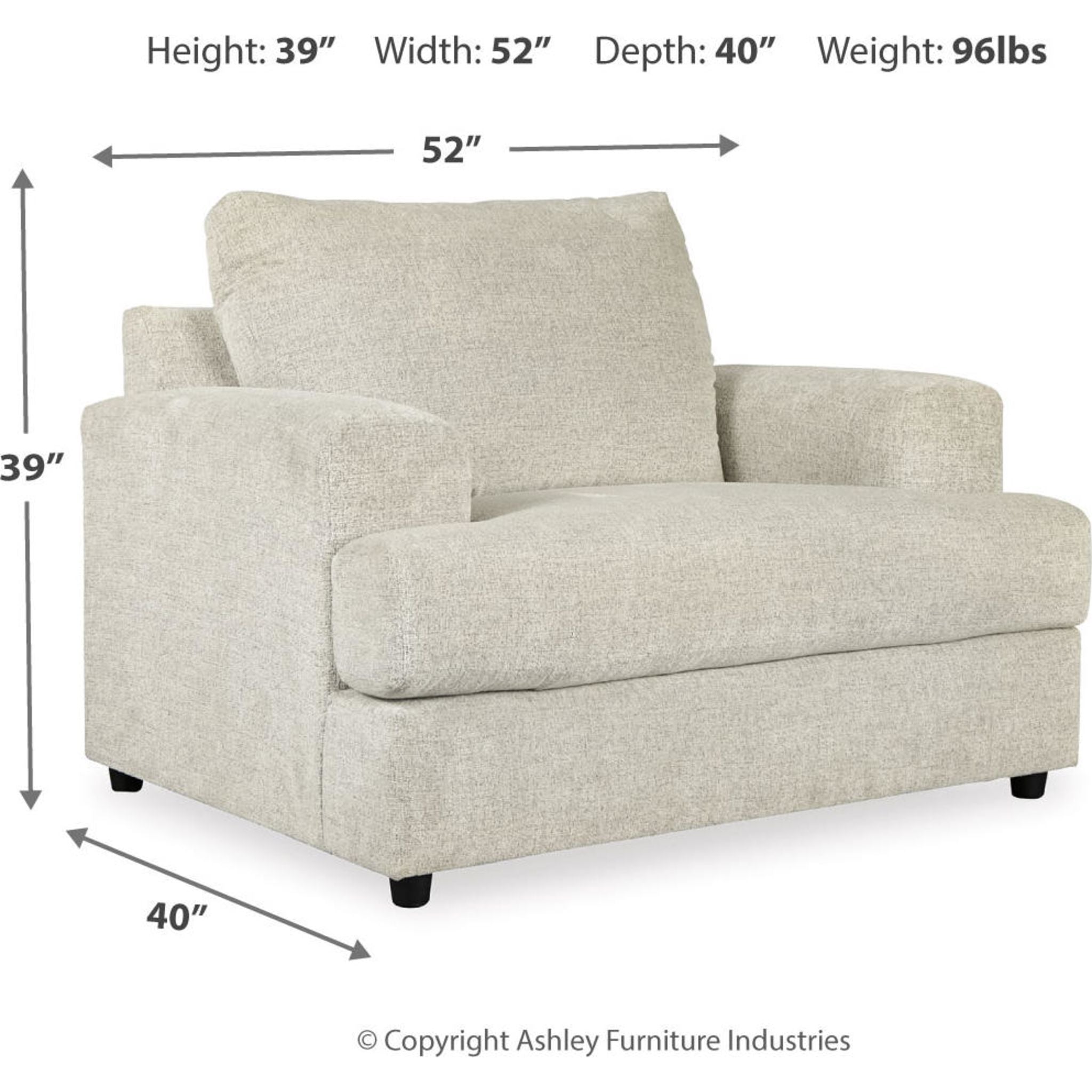 Chaise et demie Soletren