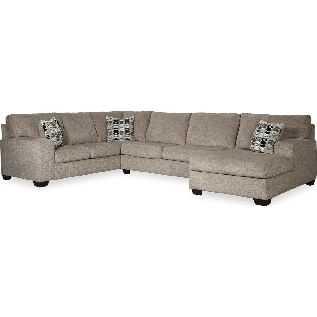 Canapé sectionnel 3 pièces Ballinasloe avec méridienne