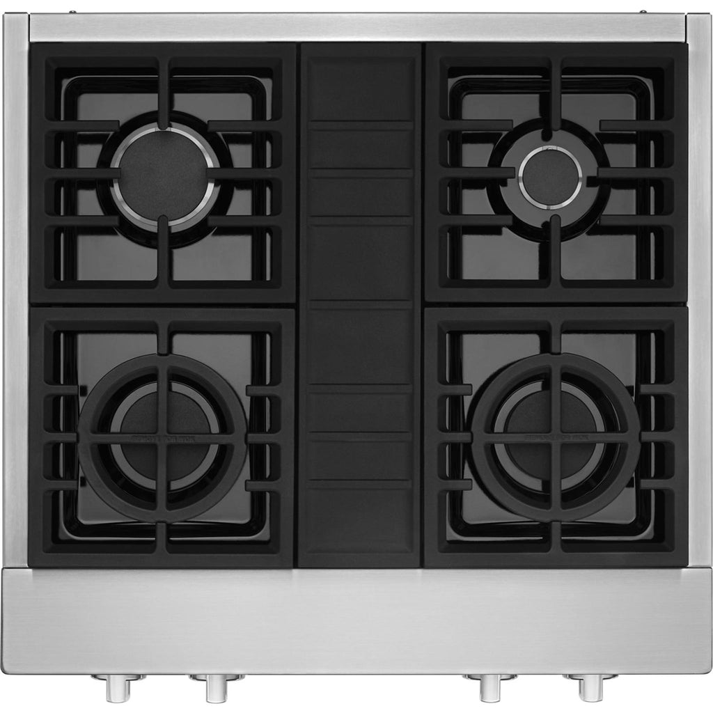 Table de cuisson à gaz KitchenAid 30 (KCGC500JSS) - Acier inoxydable