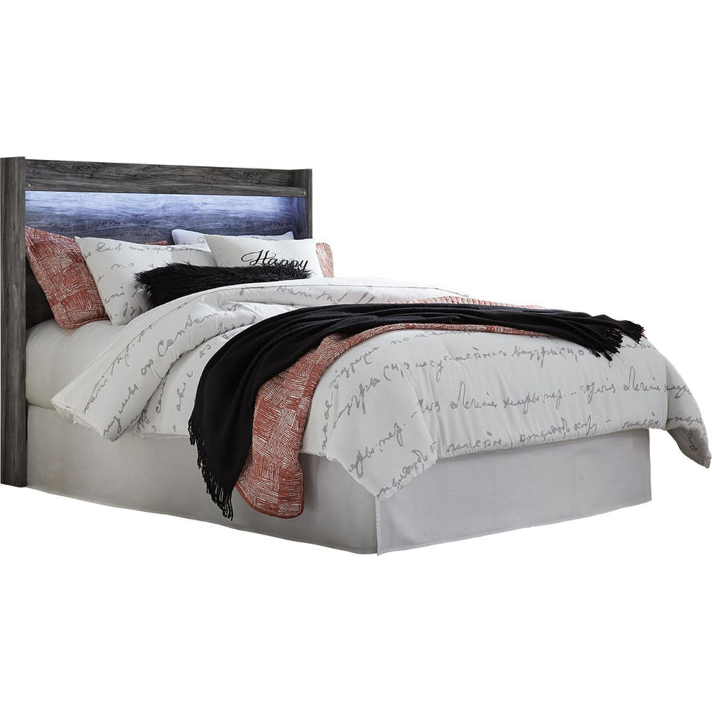 Tête de lit à panneaux Baystorm Queen - Gris