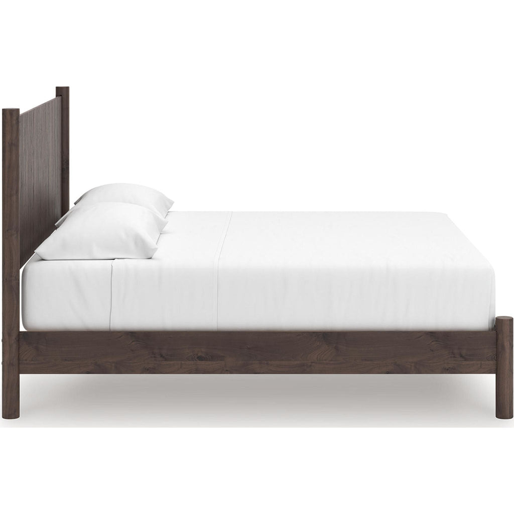 Lit plateforme Pamytta King - Marron