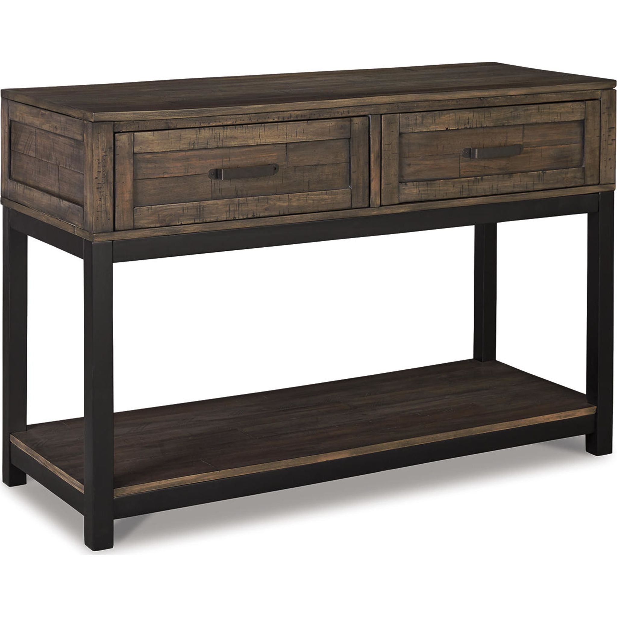 Table basse Villa Flora - Brun grisâtre