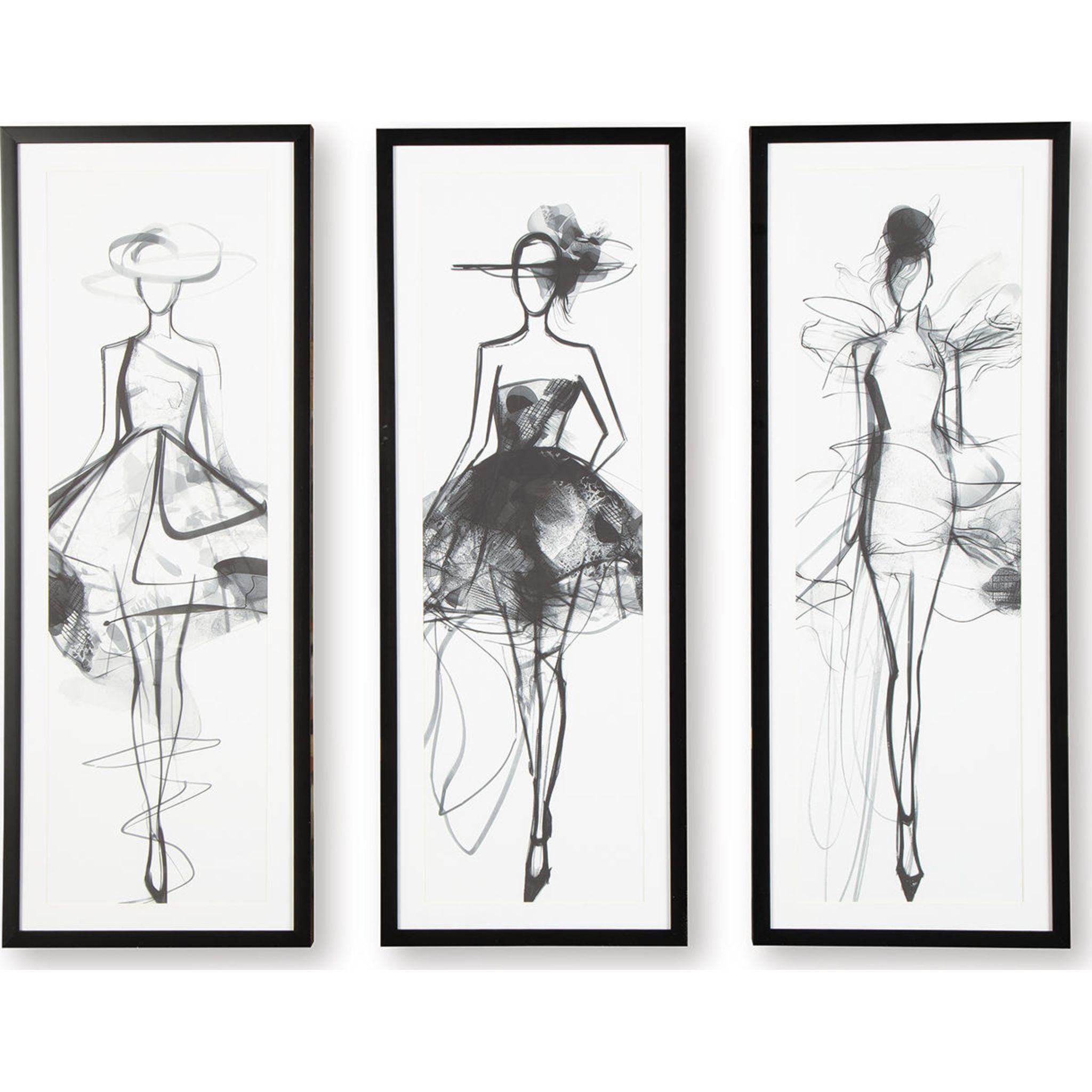 Décoration murale Mckerrick (ensemble de 3) 15,00 x 40,25