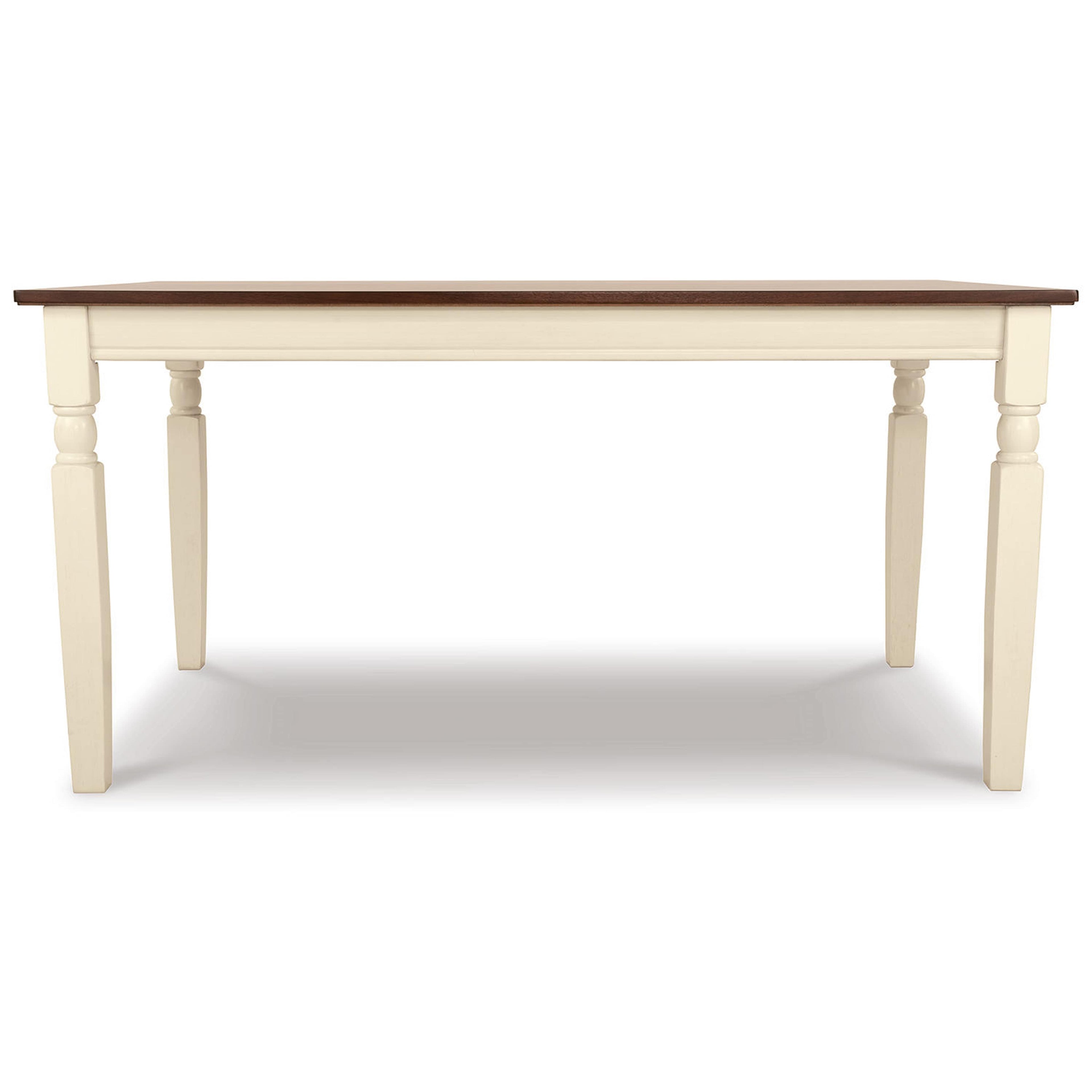 Table à manger Whitesburg - Marron/Blanc Cottage - (D583-25)