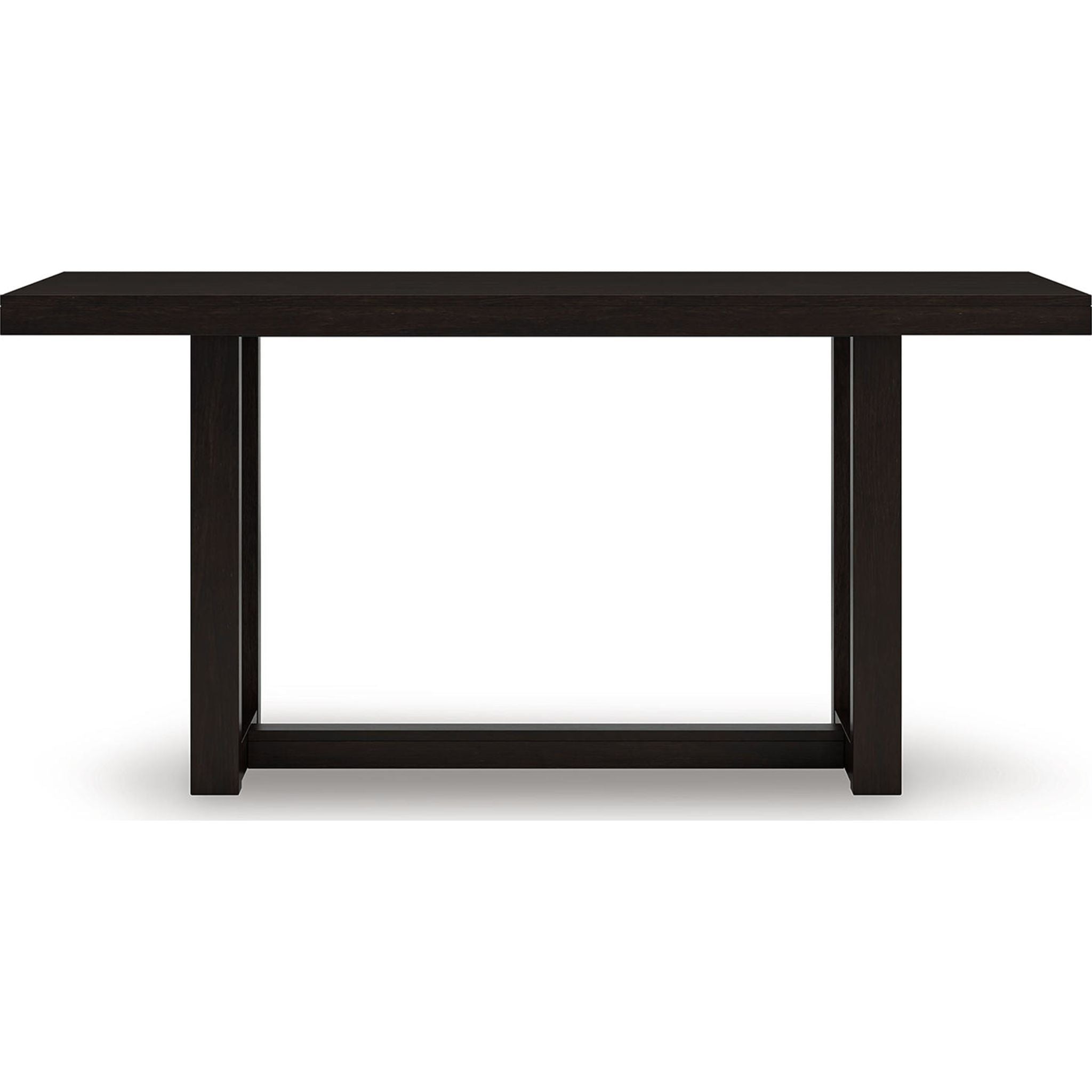 Table de comptoir Neymorton - Brun gris foncé - (D618-13)