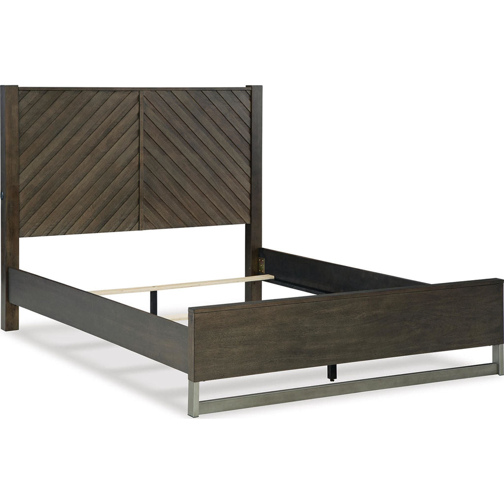 Lit à panneaux Queen Arkenton